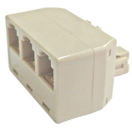 ADAPTADOR RJ11 C/3 ENTRADAS