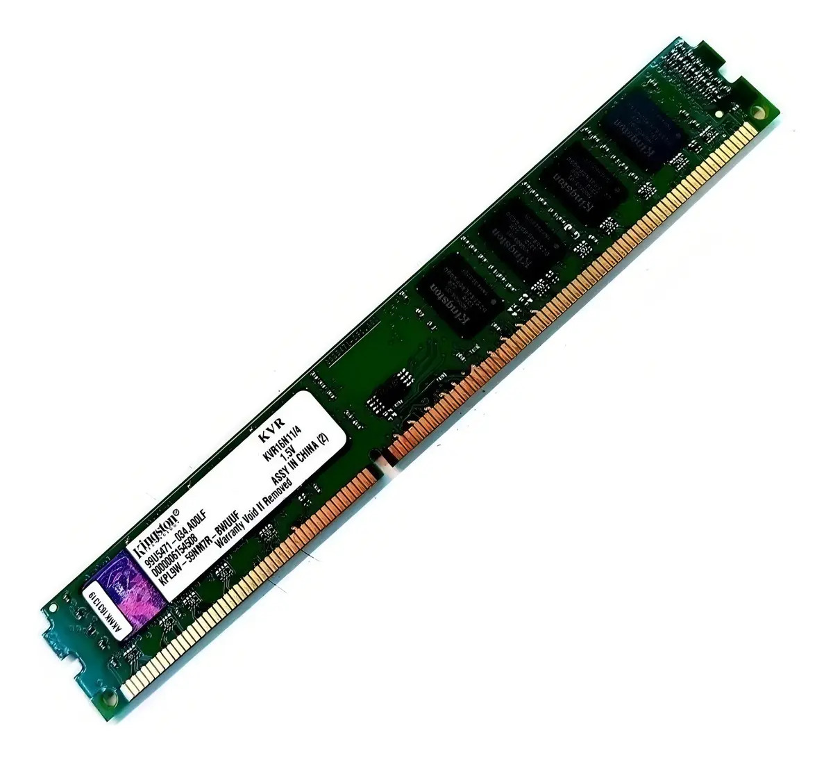 MEMORIA DDR3 4GB 1600MHZ KINGSTON