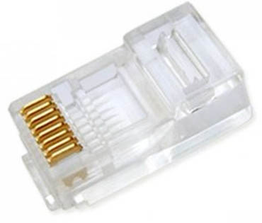 PINO RJ45 CAT6 4UN - P
