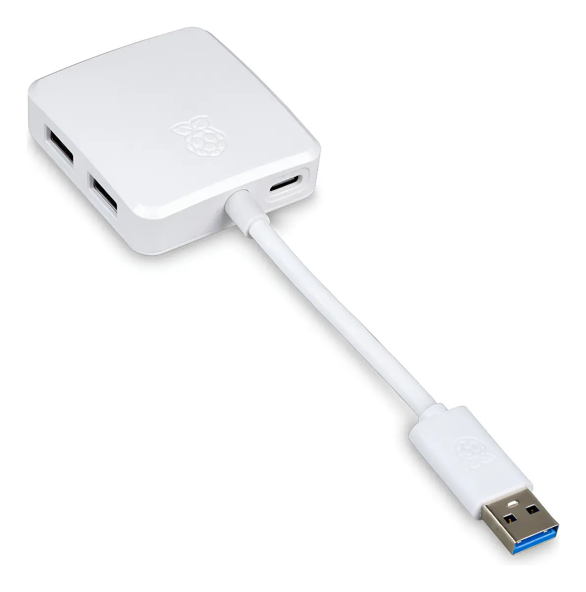 HUB USB TOMADA 4P BRANCO