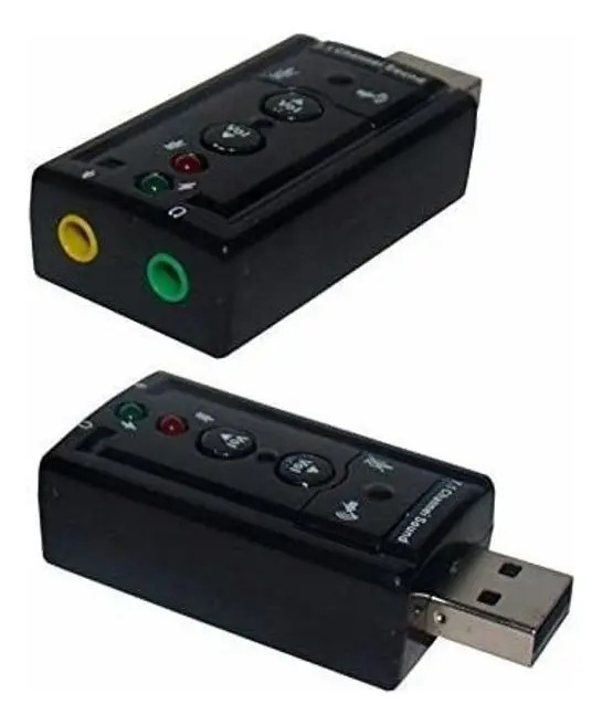 ADAPTADOR USB X SOM SOUND 7.1 - P1