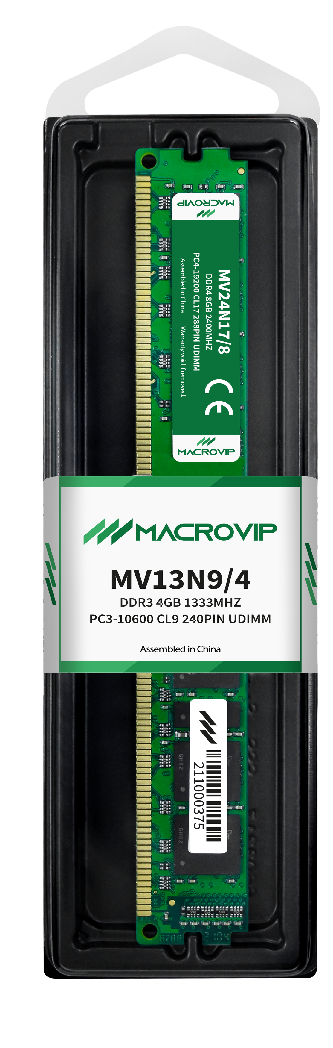 MEMORIA DDR3 4GB 1333MHZ MACROVIP