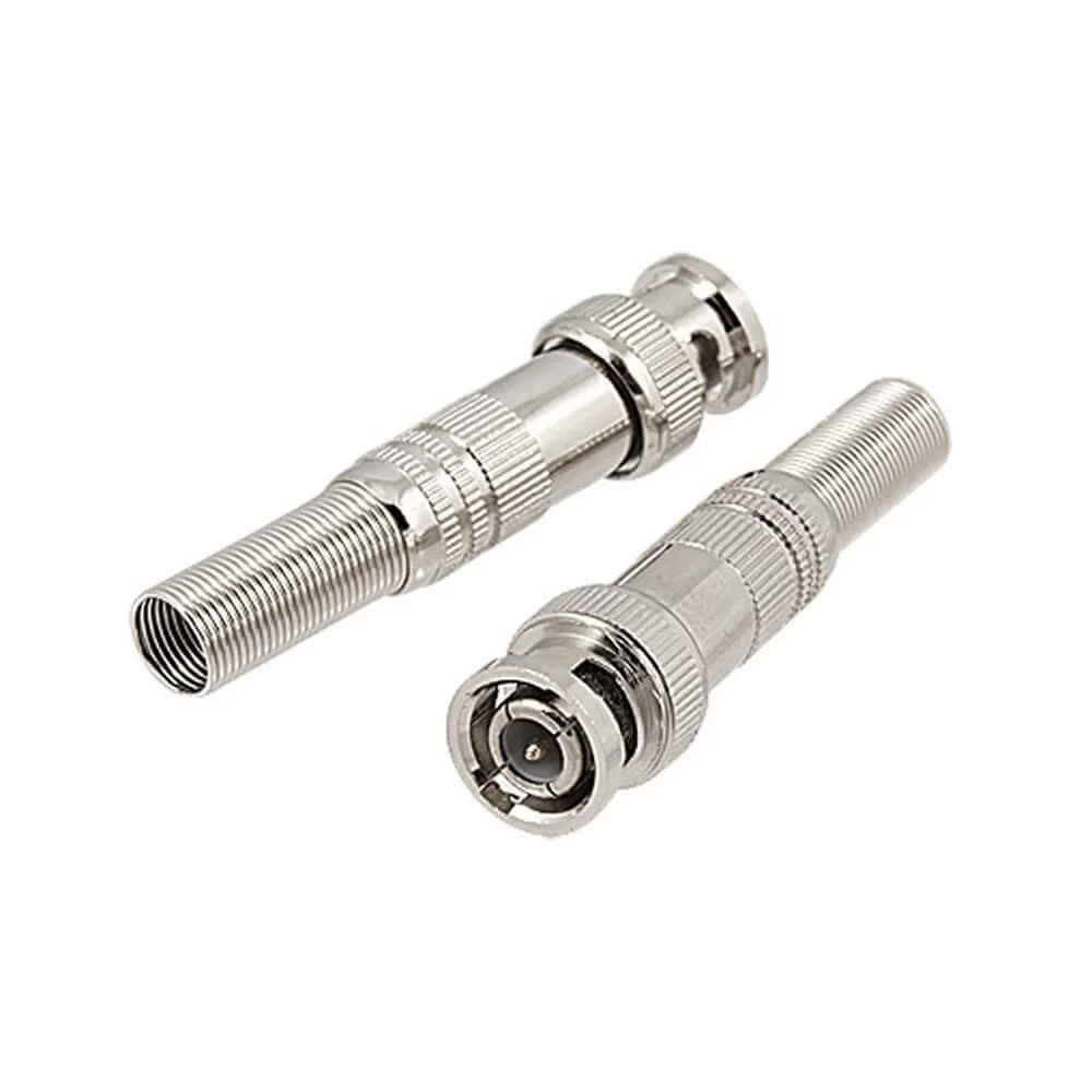 PLUG BNC COM MOLA - P