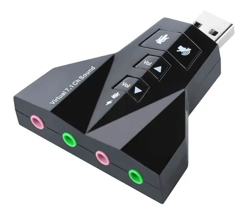 ADAPTADOR USB X SOM 7.1 DUPLO