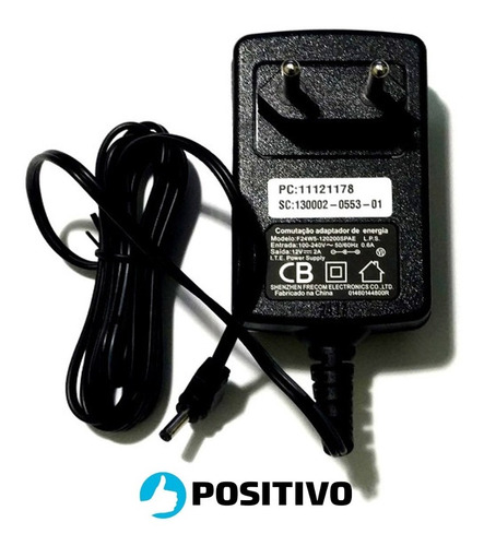 FONTE NOTEBOOK POSITIVO 12V 2A - P