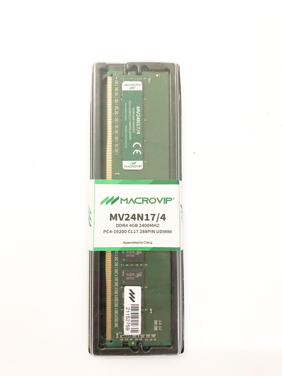 MEMORIA DDR4 4GB 2400MHZ MACROVIP