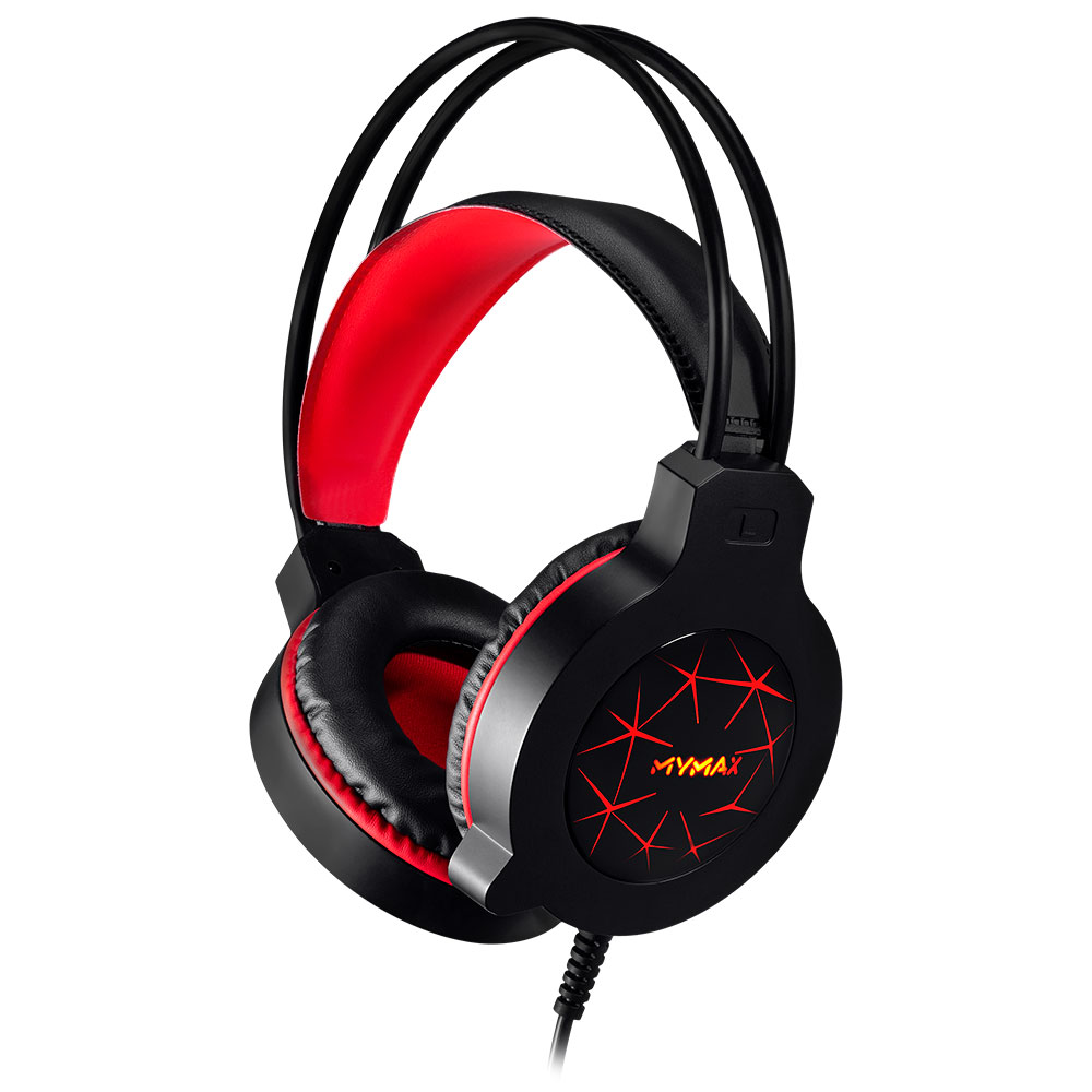 HEADSET GAMER MYMAX APOLO VERMELHO