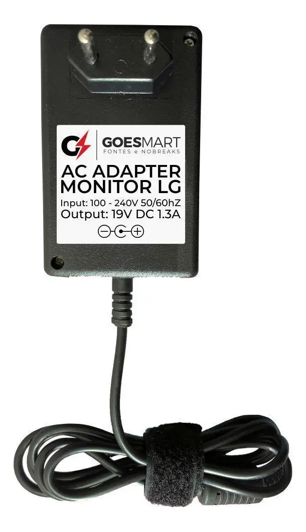 FONTE MONITOR LG 19V 1.3A