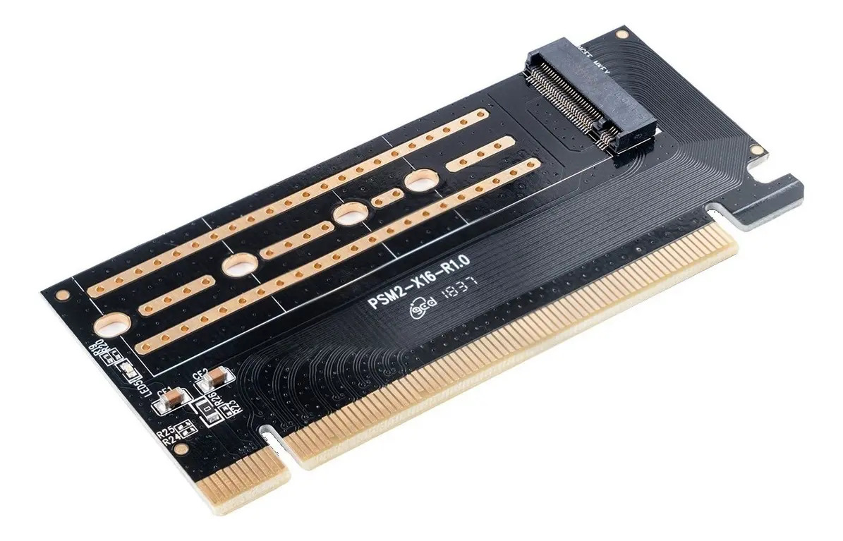 PLACA PCI-E X1 P/ SSD M.2 NVME