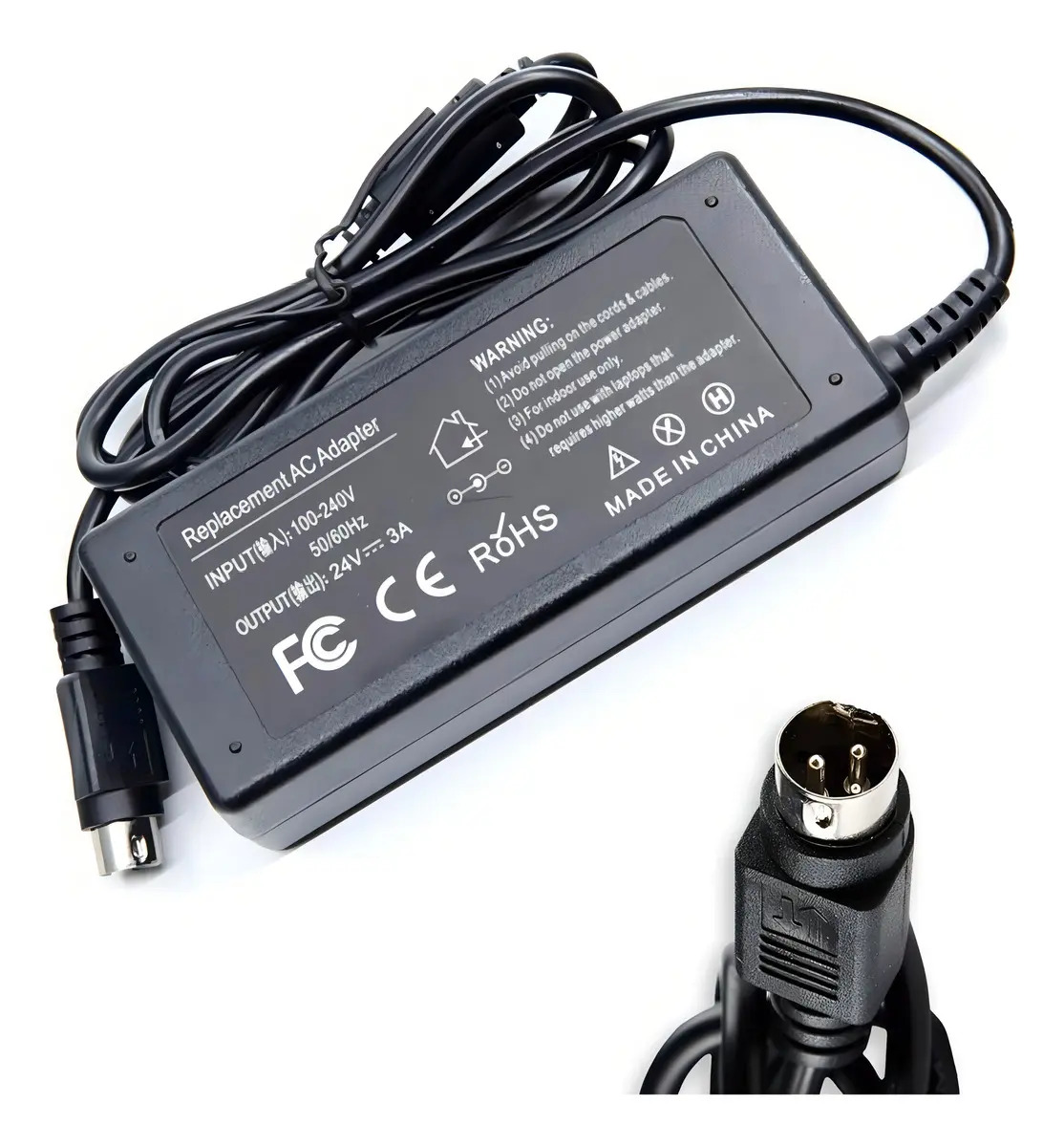 FONTE IMPRESSORA TERMICA 24V 3A