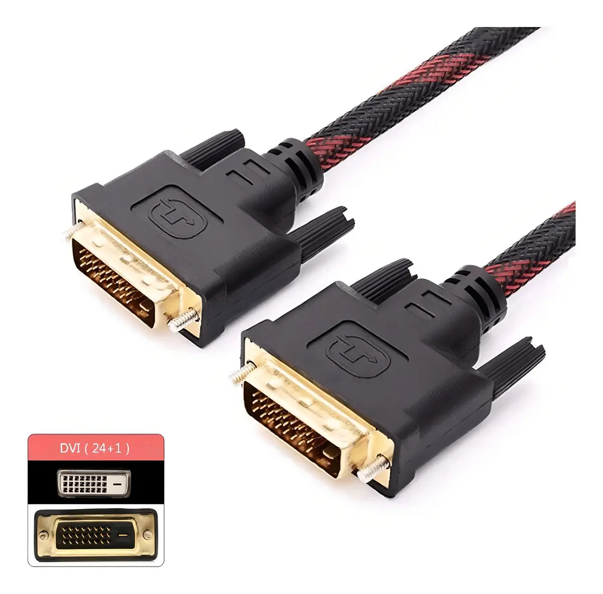 CABO DVI-D DUAL LINK 24+1 M X DVI 24+1 M 2M TOLVIA