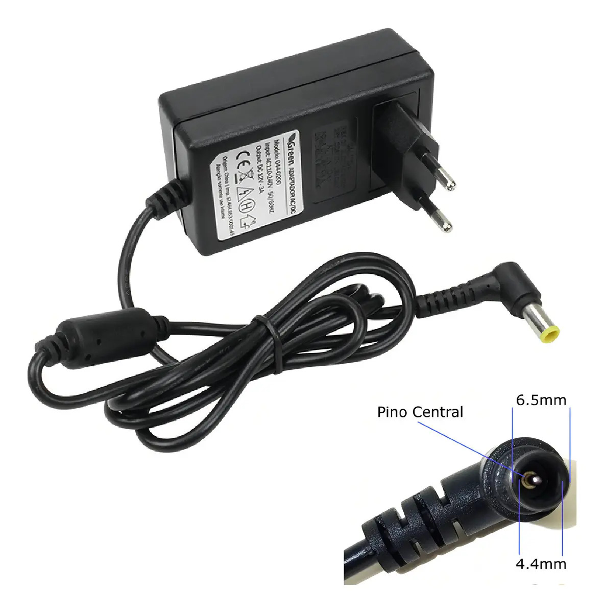 FONTE MONITOR SAMSUNG 12V 3A