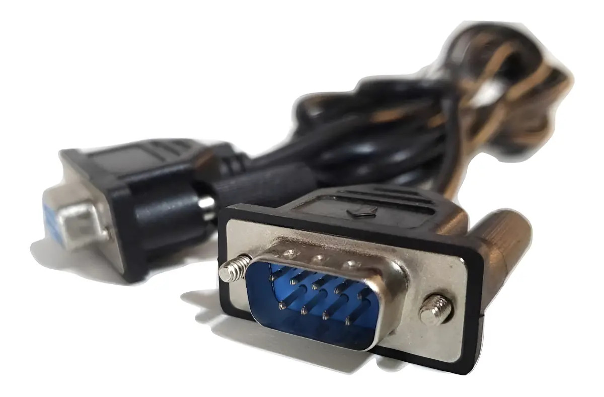 CABO SERIAL 9 PINOS MACHO X FEMEA DB9 RS232