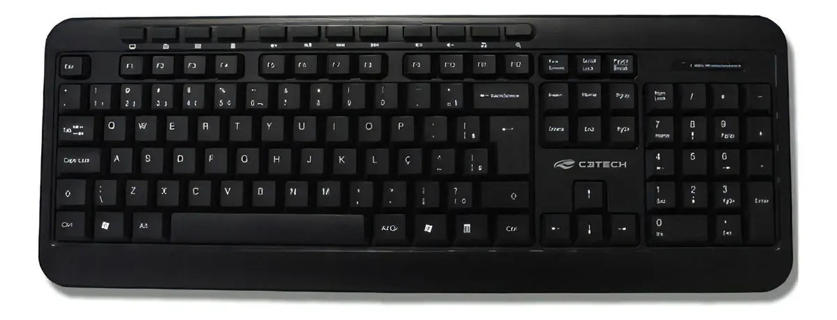 KIT TECLADO E MOUSE WIRELESS K-W60 C3T - P1