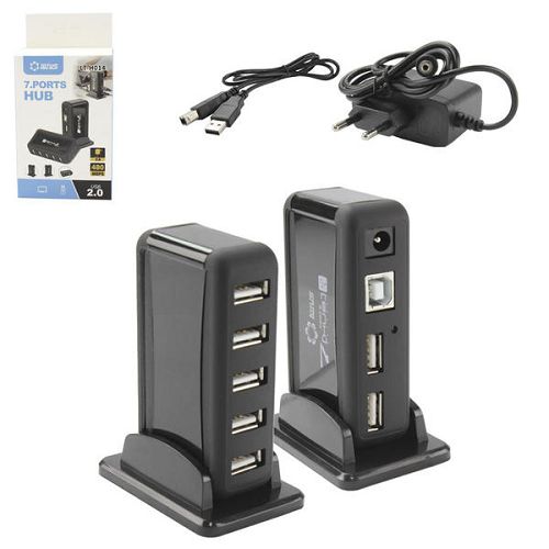 HUB USB 7 P 2.0 C/ FONTE LT-H014 - LEHMOX