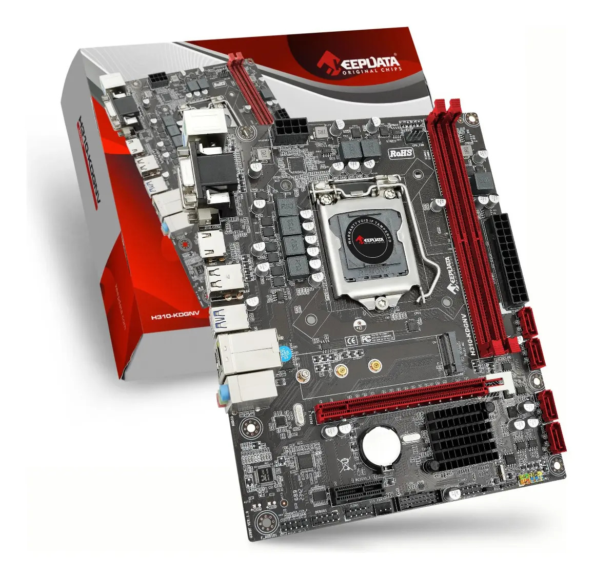 PLACA MÃE 1151Mãe H110 Keepdata KDGNV