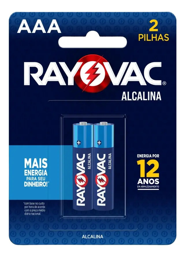 PILHA ALCALINA AAA C/ 2 - TOSHIBA