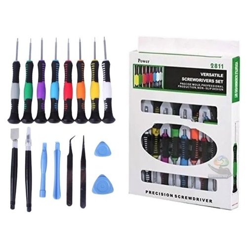 KIT CHAVES 16PÃS 2811 VERSATILE SCREWDRIVERS