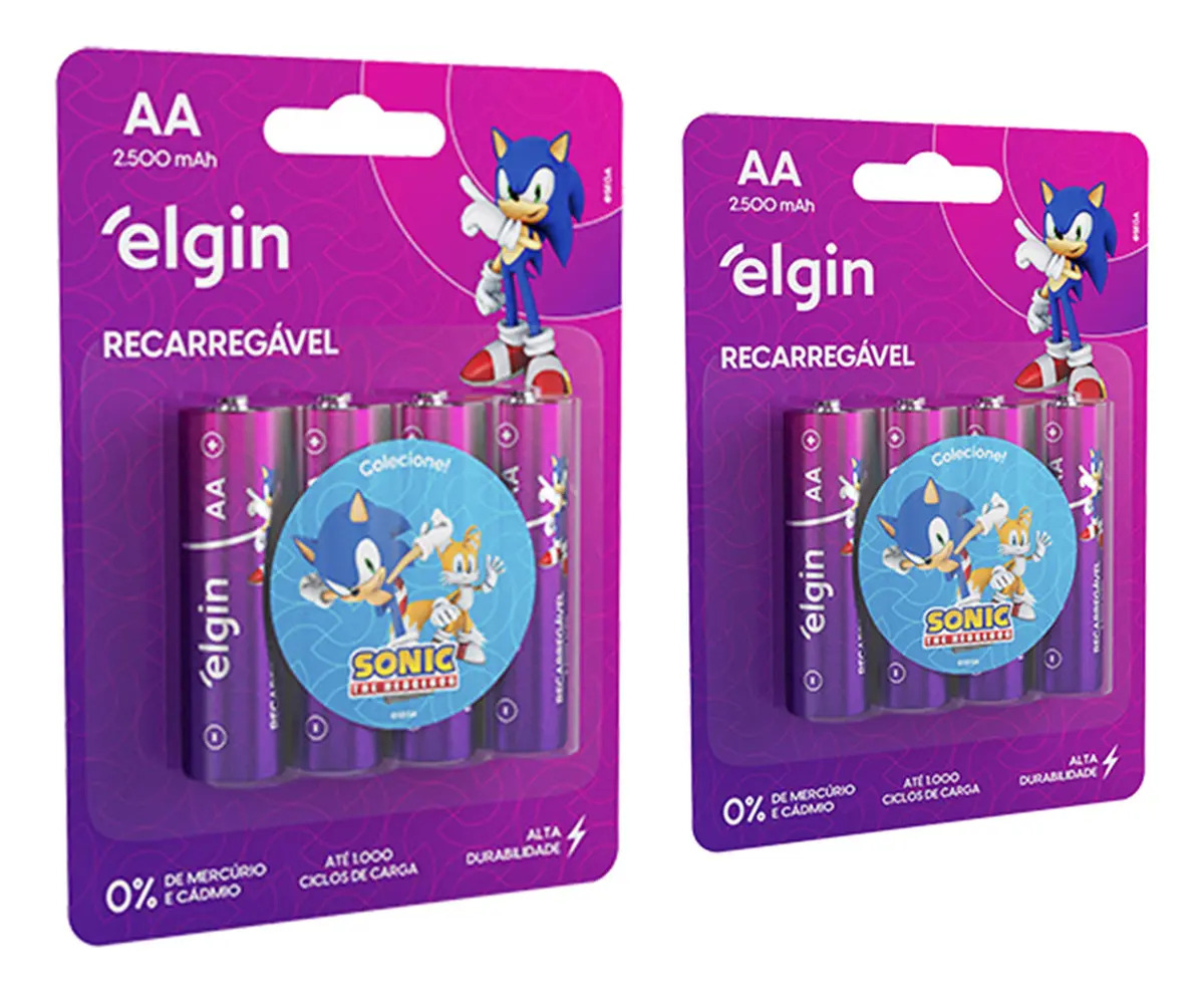 PILHA RECARREGAVEL AA 2500MAH - GPX