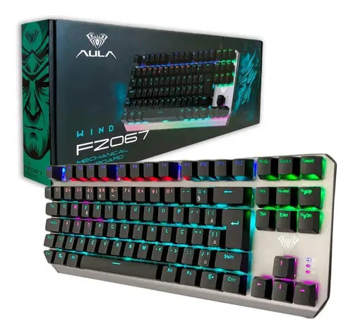 TECLADO USB GAMER MECANICO GK-100 - HP