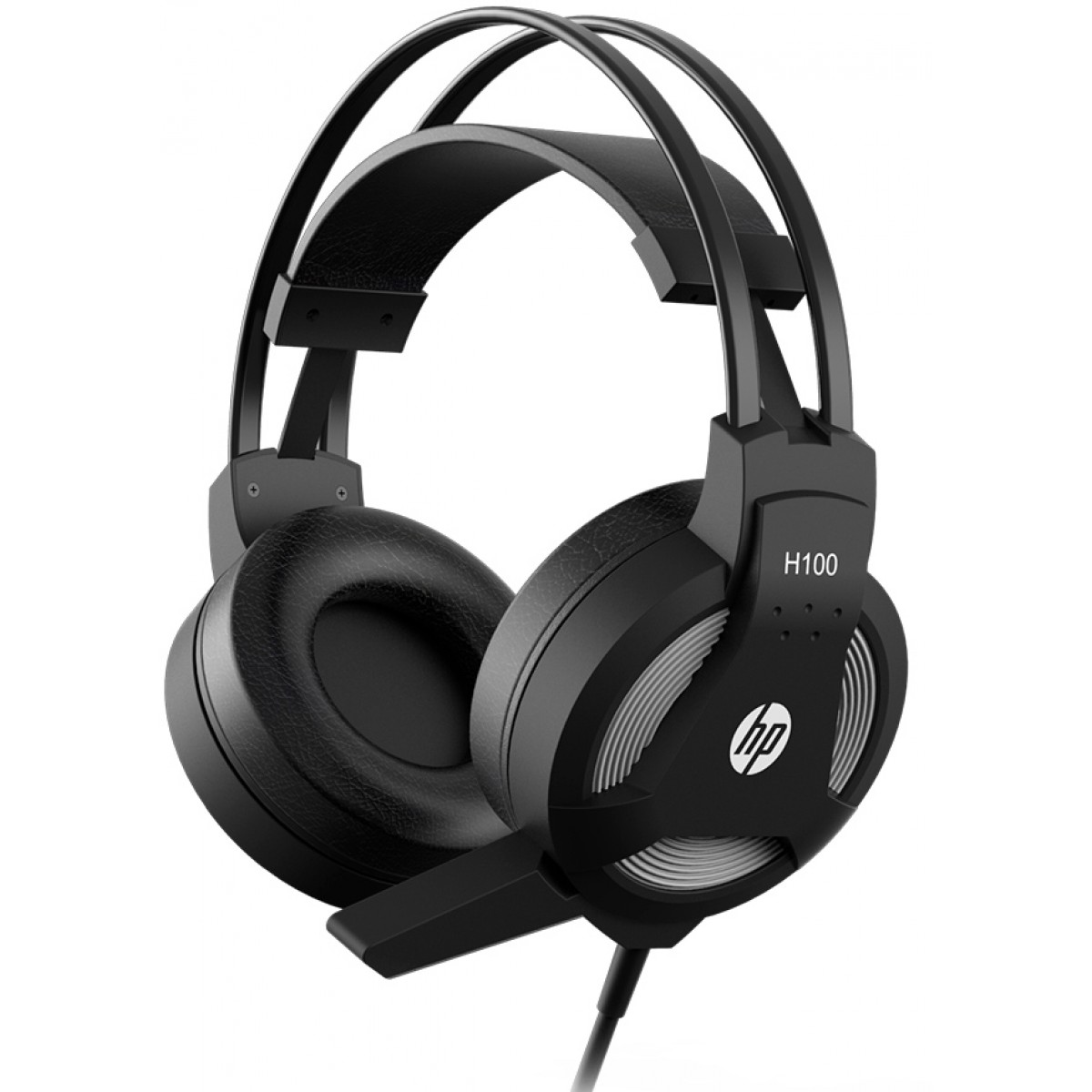 FONE HEADSET GAMER P2/USB H100 HP PRETO