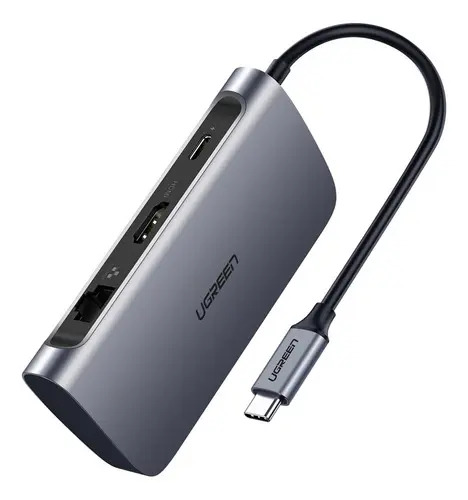 HUB ADAPTADOR TIPOC X HDMI/TIPOC/USB3.0/SD/MICROSD