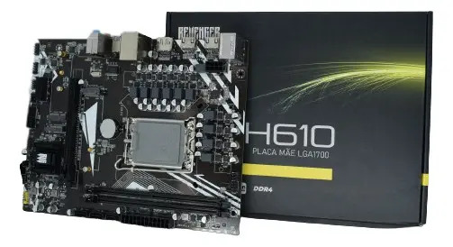 PLACA MAE 1700 MACROVIP MV-H610 DDR4