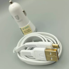 CARREGADOR VEICULAR C/2 USB+CABO V8 FV-01V - FANCY
