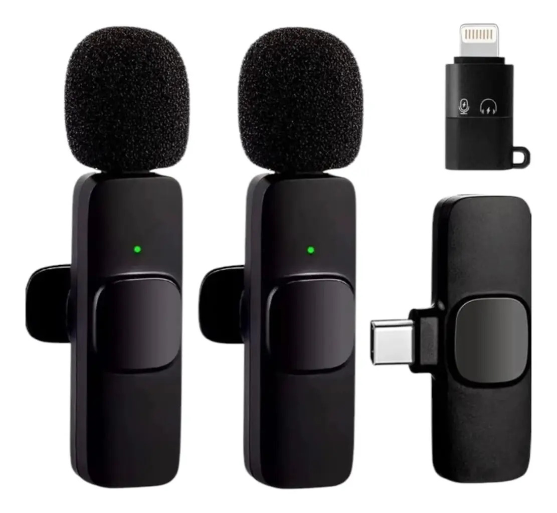 MICROFONE LAPELA S/FIO - TIPO C - K9
