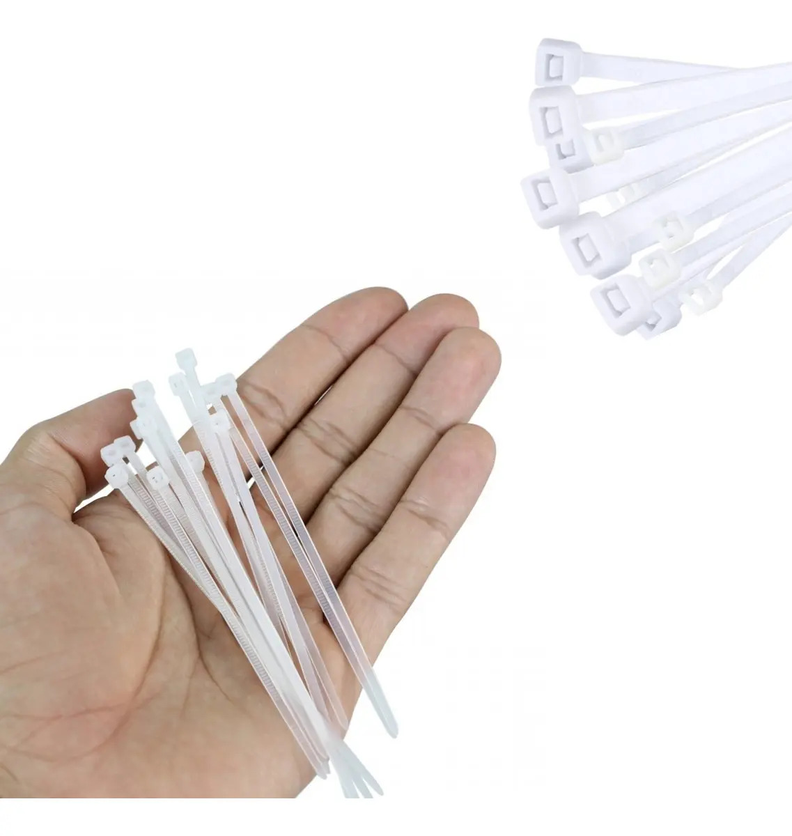 ABRAÇADEIRA DE NYLON 2,5 X 200 - BRANCA