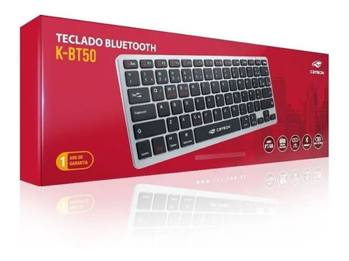 TECLADO BLUETOOTH K-BT50 - C3TECH