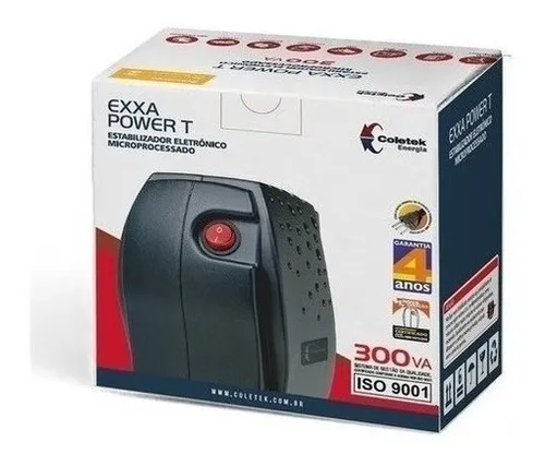 ESTABILIZADOR 300VA MONOVOLT 220V - RAGTECH - P
