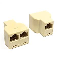 ADAPTADOR RJ-11 FEMEA P/ 2 FEMEAS