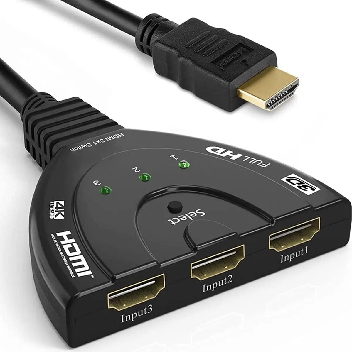 SWITCH HDMI 3 X 1 - KNUP
