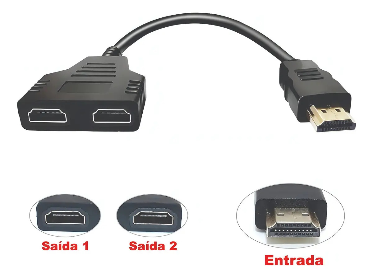 CABO DUPLICADOR HDMI 1X2 - X-CELL