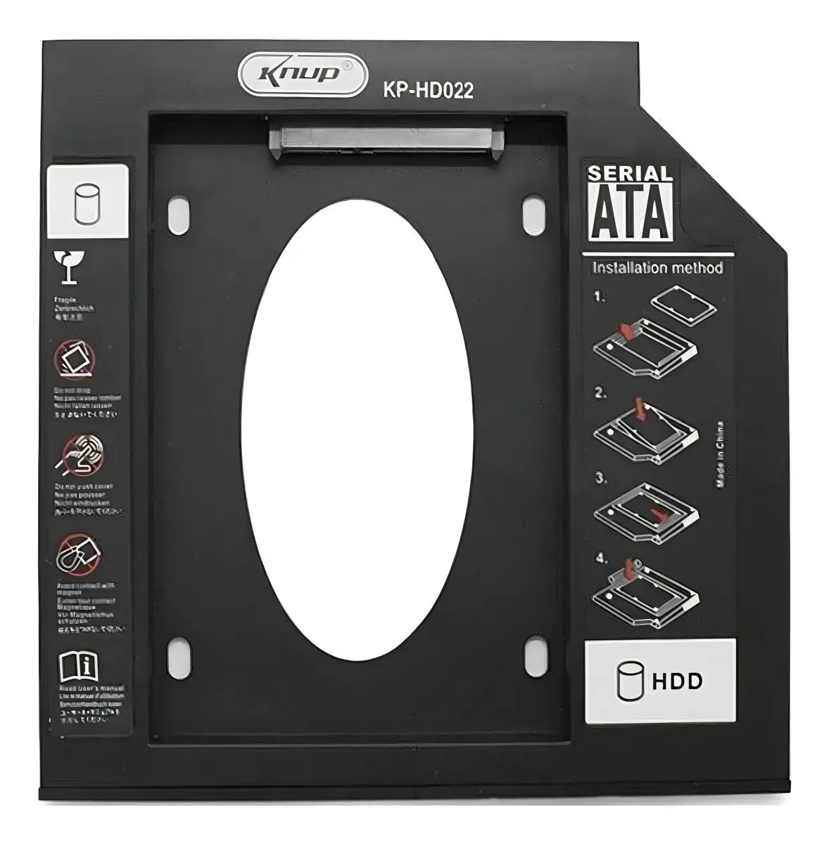 CASE SSD 12,7MM KNUP