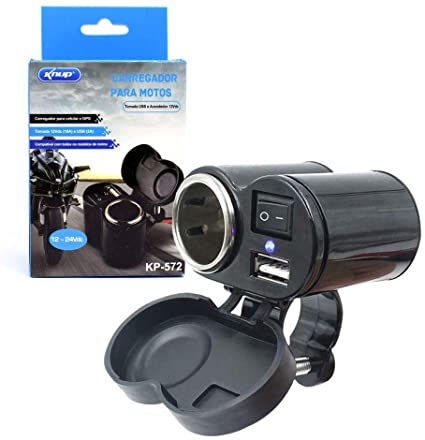 CARREGADOR USB P/ MOTO KP-572 - KNUP