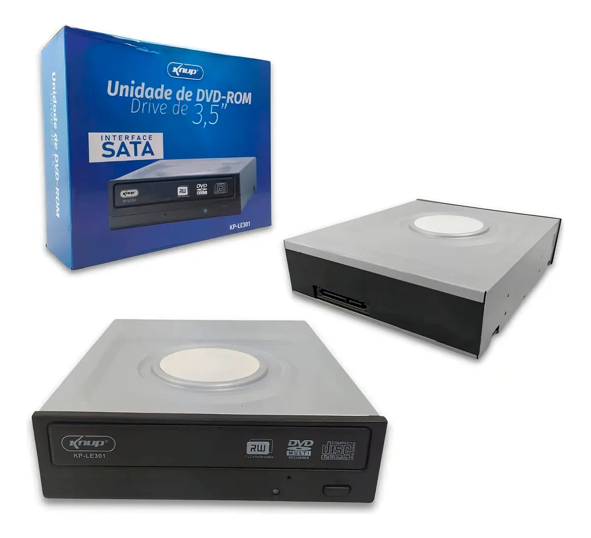 GRAVADOR DVD SATA KNUP KP-LE301