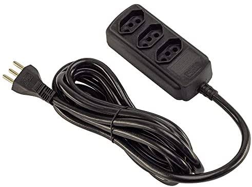 EXTENSÃO 3 TOMADAS 5M FORCE LINE