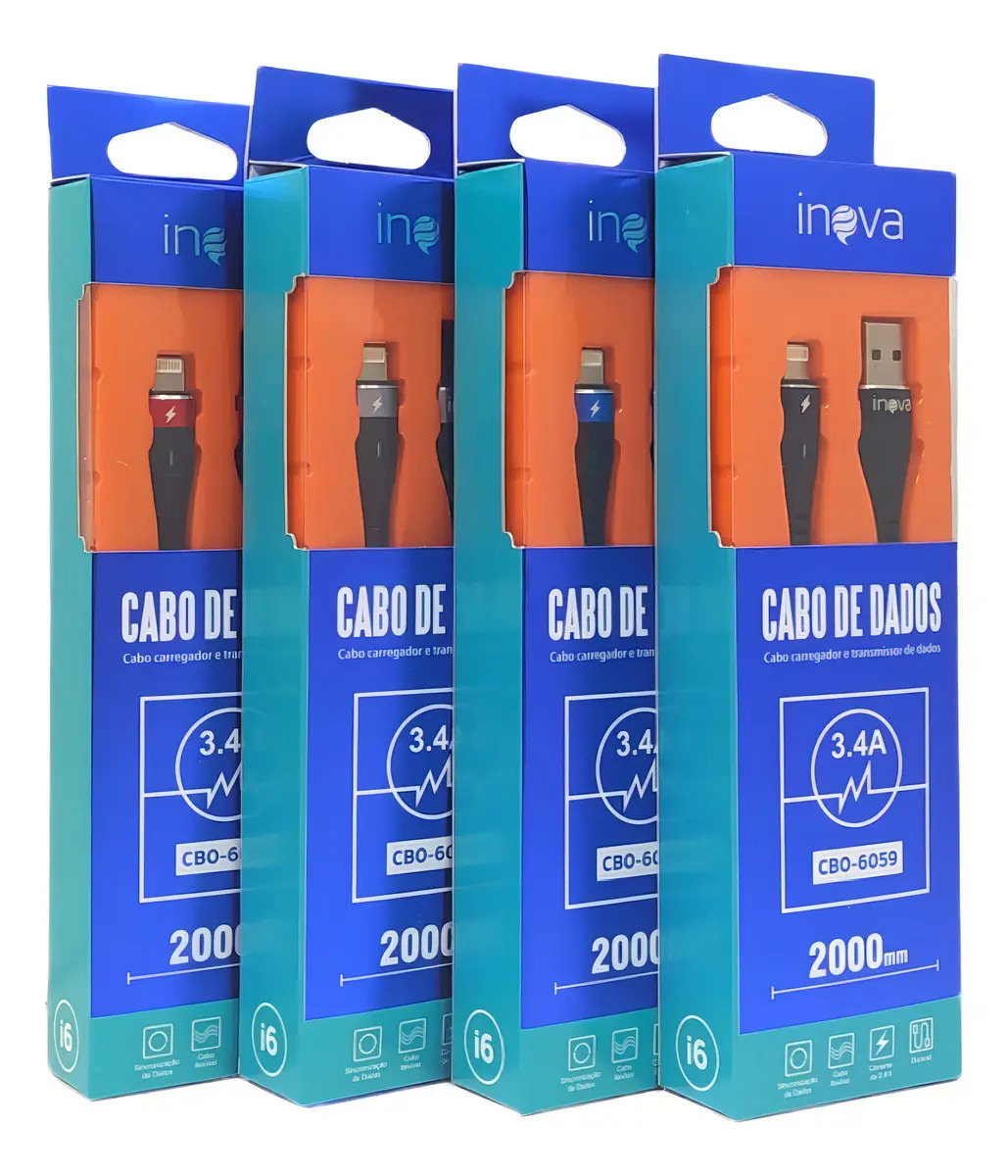CABO DADOS V8 2M CBO-6103 - INOVA