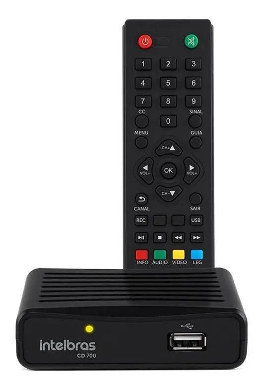 CONVERSOR DIGITAL TV C/ GRAVADOR - INTELBRAS