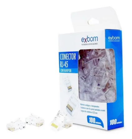 PINO RJ45 CAT5 C/ 100UN - P
