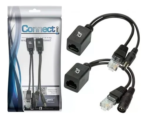 CABO ADAPTADOR POE MACHO X FEMEA - CONNECT PRO