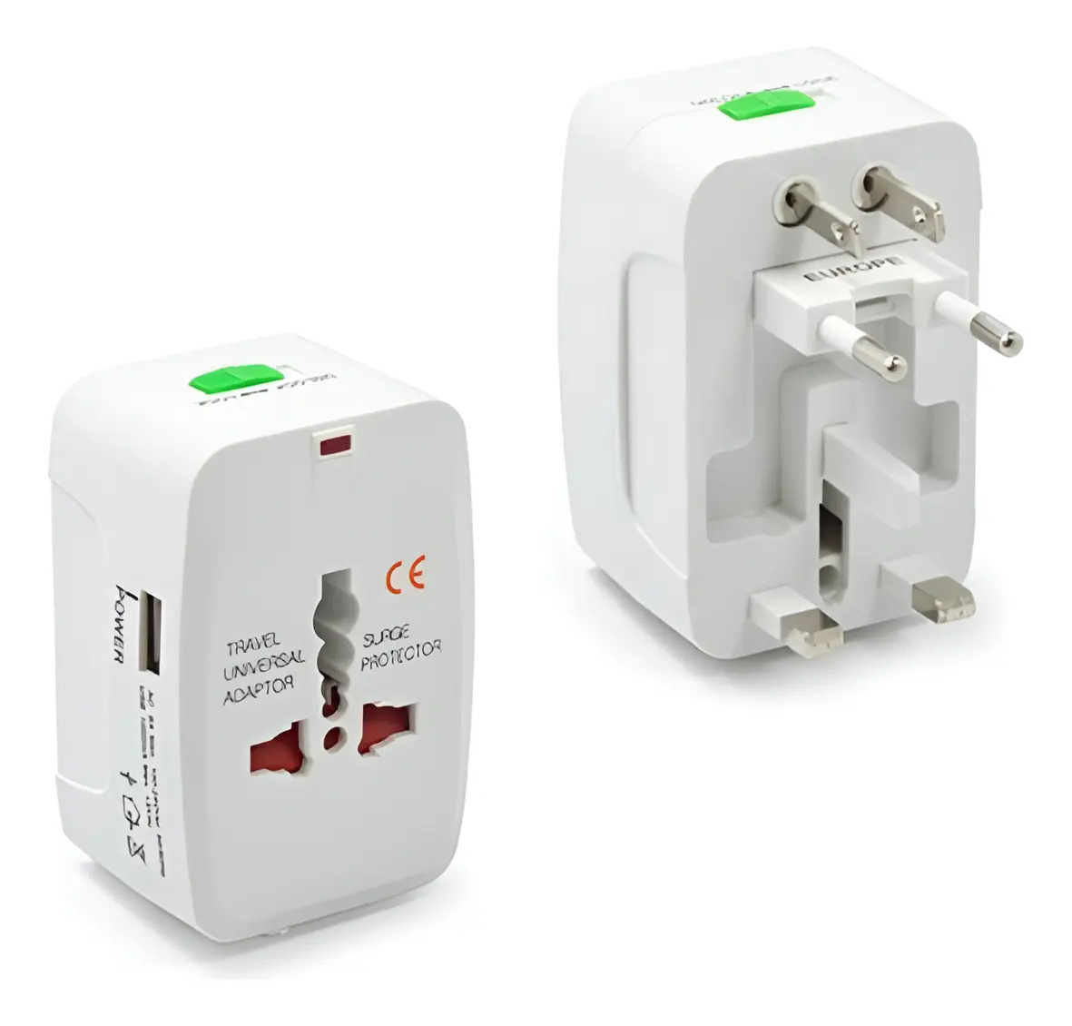 ADAPTADOR DE TOMADA EUROPEU LE-1055 - IT-BLUE