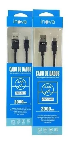 CABO DADOS TIPO C 2M CB-C21WH C3PLUS - P