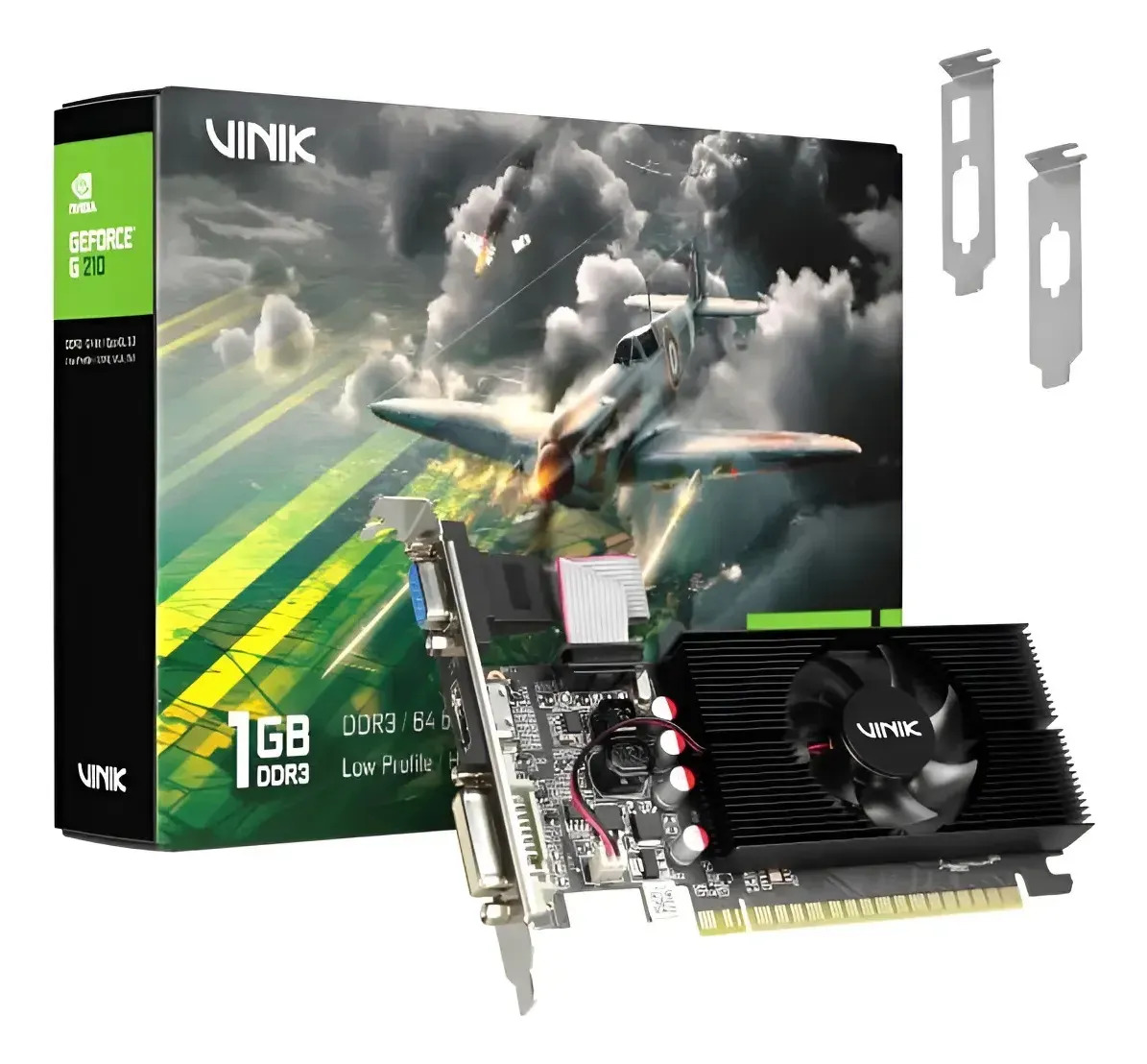PLACA VIDEO DDR3 1GB 64 BITS G210 REVENGER