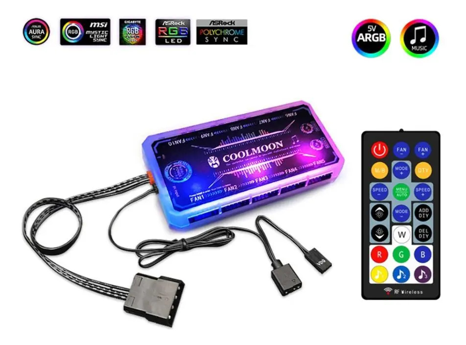 CONTROLADORA RGB FH-L100RGB - C3TECH