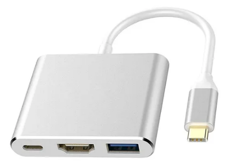 CABO ADAPTADOR TIPO-C X HDMI/USB 3.0 - F3